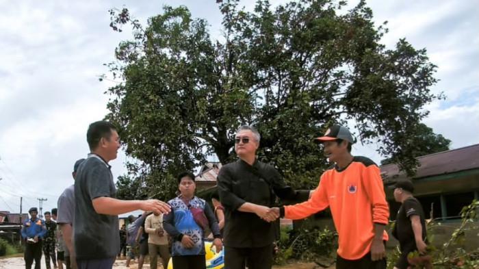 Bupati Malinau Wempi tinjau banjir 02 15072026