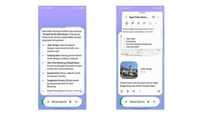 Pengguna memanfaatkan fitur Scroll and Translate pada Samsung Galaxy S26 Ultra