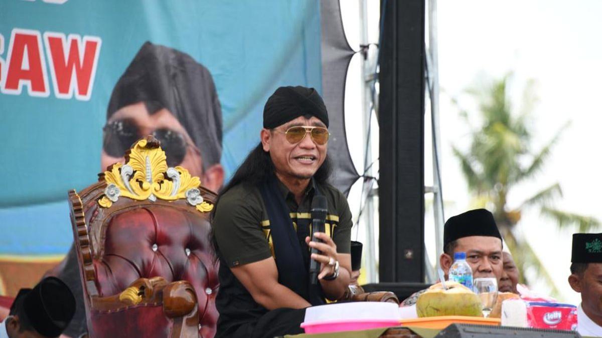 KASUS KORUPSI - Miftah Maulana Habiburrahman saat menghadiri Pengajian Akbar dalam rangka Memperingati Isra Mi'raj Nabi Besar Muhammad SAW di Candi Puro, Kabupaten Lampung Selatan, Provinsi Lampung, Kamis (1/2/2024).