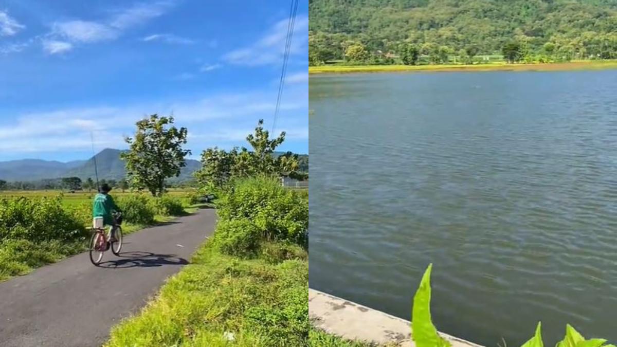 WISATA KLATEN - Danau dadakan di Gantiwarno Klaten.