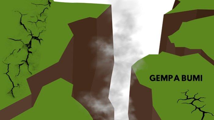 Ilustrasi gempa bumi