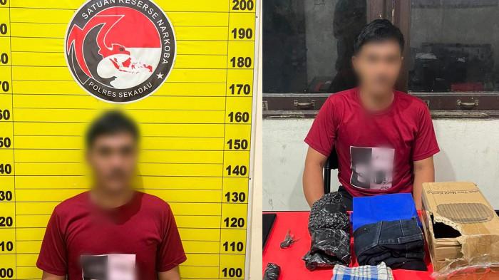 NARKOBA SEKADAU 2026 - Pria berinisial YB (23), warga Kecamatan Nanga Mahap diamankan Satresnarkoba Polres Sekadau di Mapolres Sekadau karena diduga membawa narkotika jenis sabu seberat bruto 51,90 gram. Penangkapan dilakukan di Jalan Merdeka Timur, Desa Mungguk, Kecamatan Sekadau Hilir, pada Selasa, 14 Juli 2026 dini hari.
