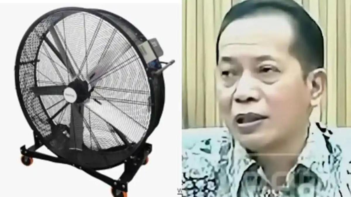 PENGADAAN KIPAS ANGIN - Kipas angin Imatsu MDF (KIRI). Menteri Koperasi Ferry Julianto (KANAN). Pemerintah Beli Kipas Angin Rp 1,8 Triliun untuk Koperasi Desa, DPR : Anginnya Bisa Hempas Tikus