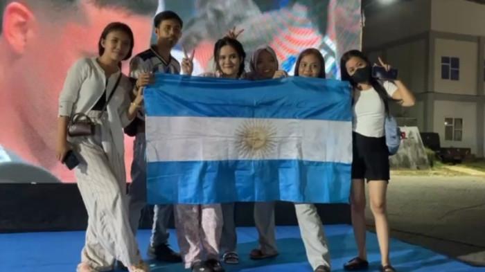 Fans Timnas Argentina di Kendari Sulawesi Tenggara menuju Final Piala Dunia 2026 melawan Spanyol