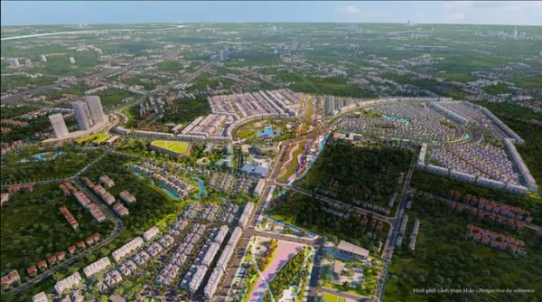 Artists impression of Hong Hac City, jointly developed by Phu My Hung and Nomura Real Estate. Photo courtesy of Phu My Hung