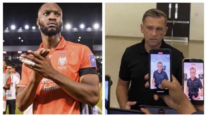 BELUM SETARA - Gabriel Mutombo Kupa dinilai belum mampu menyamai kualitas Federico Barba sebagai bek tengah Persib Bandung. Meski demikian, pelatih Igor Tolic justru melihat sejumlah kelebihan yang membuat bek asal Prancis tersebut layak menjadi andalan Maung Bandung musim ini.