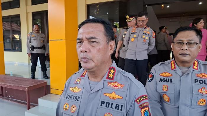 Kapolda Bangka Belitung, Irjen Pol Viktor T Sihombing saat ditemui di depan gedung Tribrata, Selasa (14/7/2026)