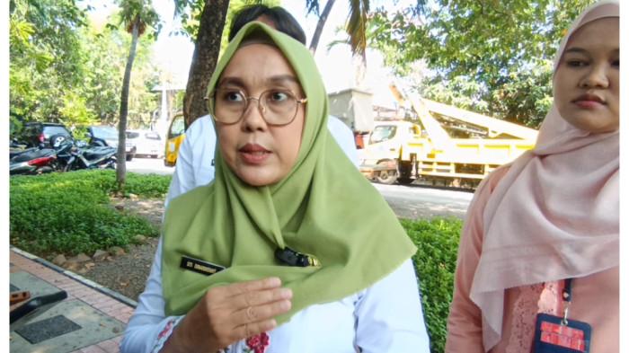 PERBAIKAN PASCAPENCURIAN - Plt. Kepala Suku Dinas Bina Marga Jakarta Utara Siti Dinarwenny mengatakan, pihaknya akan melakukan perbaikan  