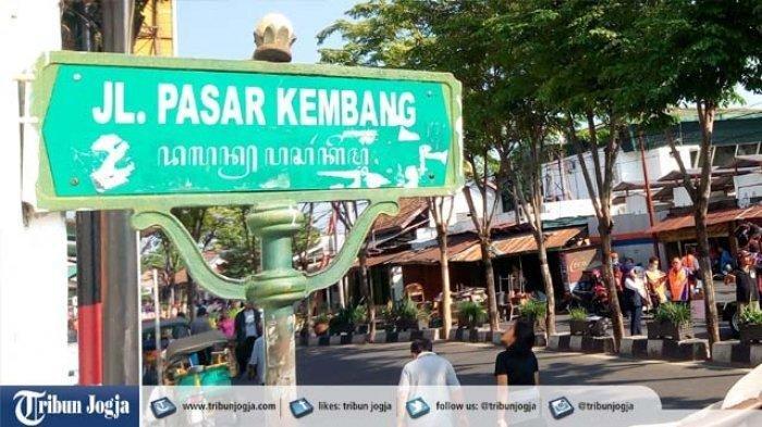 Jalan Pasar Kembang Yogyakarta