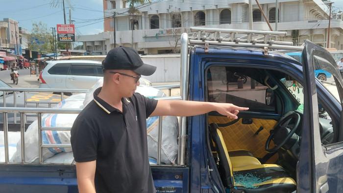 PENCURIAN - Aksi pencurian dengan modus pecah kaca mobil kembali terjadi di Kabupaten Polewali Mandar (Polman), Sulawesi Barat (Sulbar), Kamis (16/7/2026). Korban, pasangan suami istri, kehilangan uang tunai Rp100 juta.