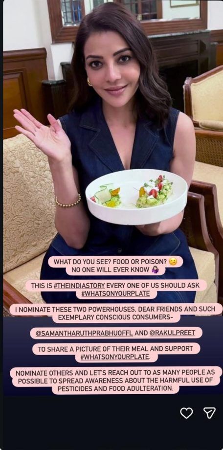 Rakul Preet Singh Accepts the #WhatsOnYourPlate Challenge, Extends the Conversation on Food Safety for the film The India Story 1