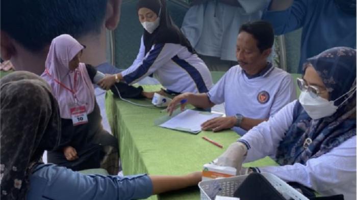 Lapas Kelas IIB Muara Bulian menghadirkan layanan pemeriksaan kesehatan gratis bagi para pengunjung yang melaksanakan kunjungan (bezuk) kepada warga binaan.