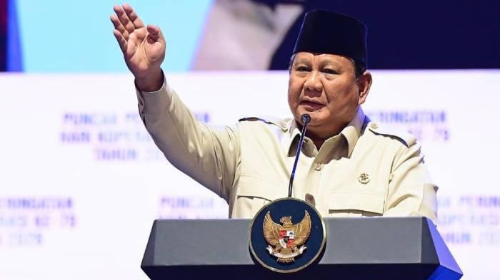 TURUN TANGAN - Presiden RI Prabowo Subianto. Prabowo disebut bisa turun tangan di kasus eks jampidsus Febrie Adriansyah.