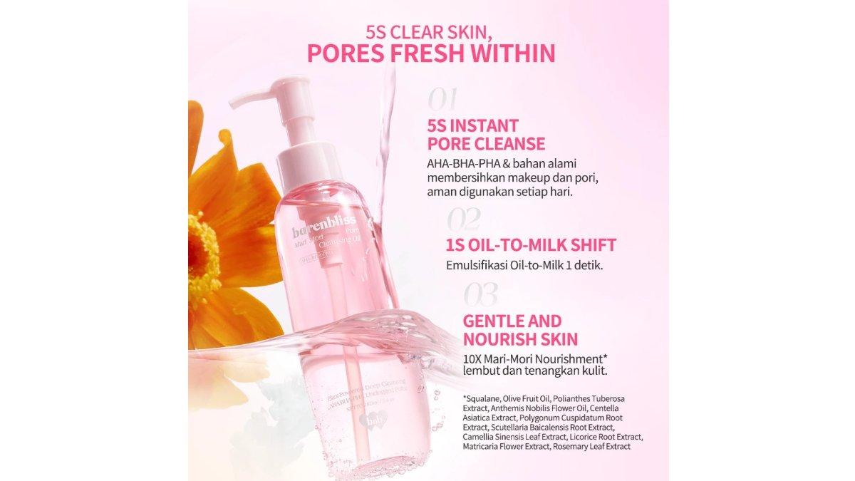 BNB barenbliss Mari Mori Pore Cleansing Oil