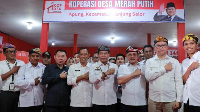 KOPERASI MERAH PUTIH - Peresmian Koperasi Merah Putih di Desa Apung, Kecamatan Tanjung Selor, Bulungan, pada November 2025 silam,