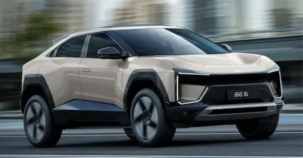 mahindra be6 electric suv mahindra be6 electric suv