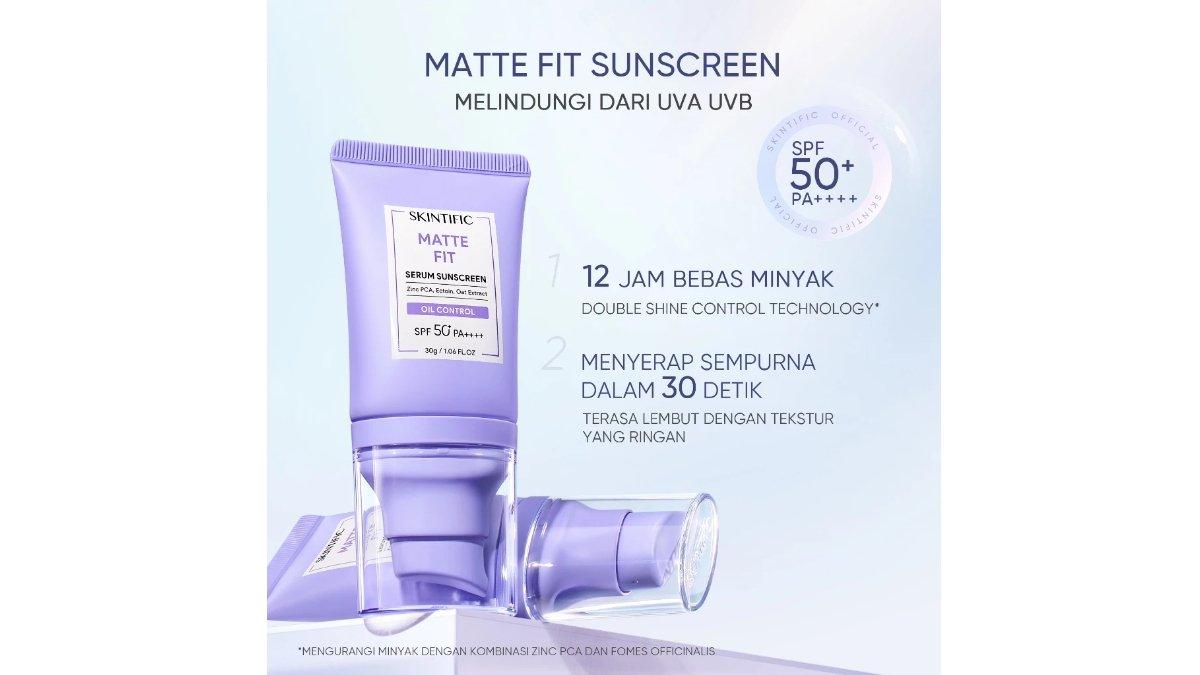 SKINTIFIC Matte Fit Serum Sunscreen