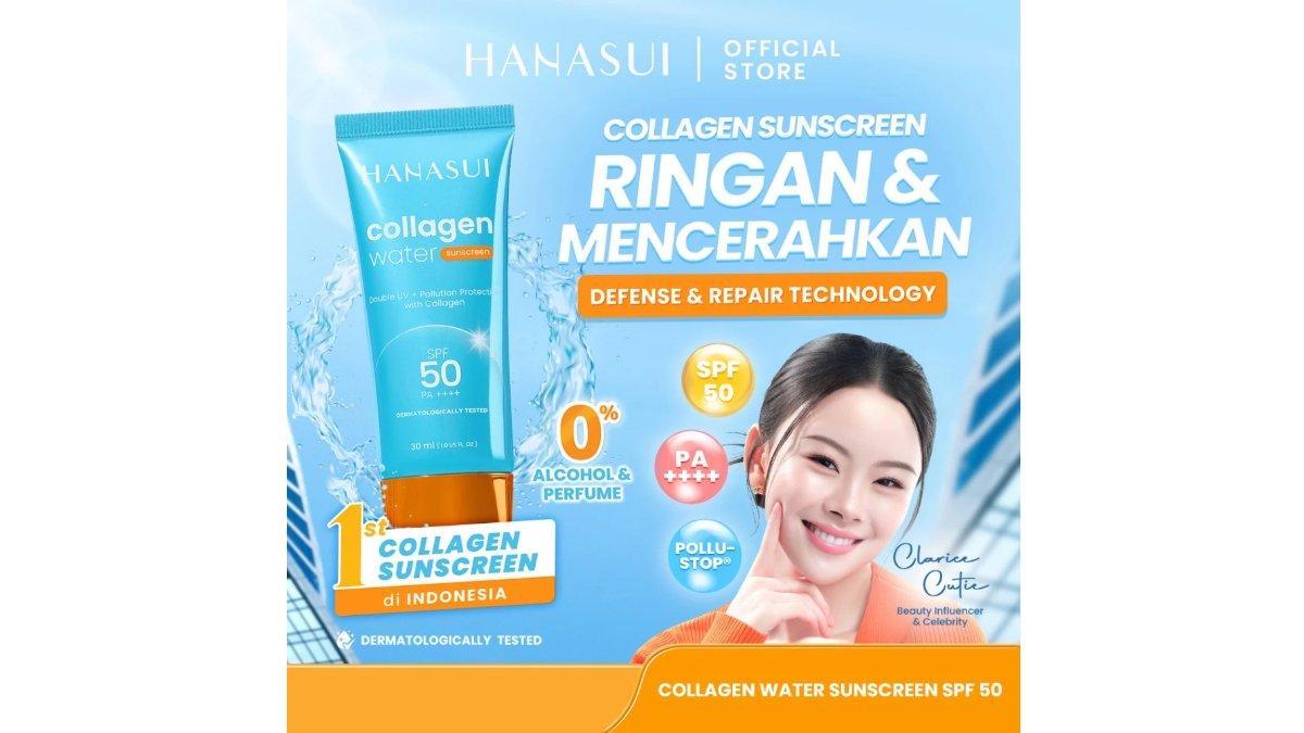 Hanasui Collagen Water Sunscreen SPF 50
