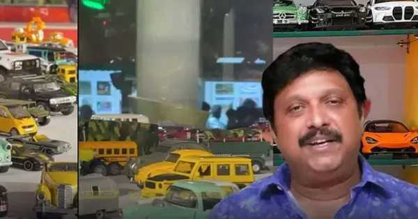 k b ganesh kumar miniature garage