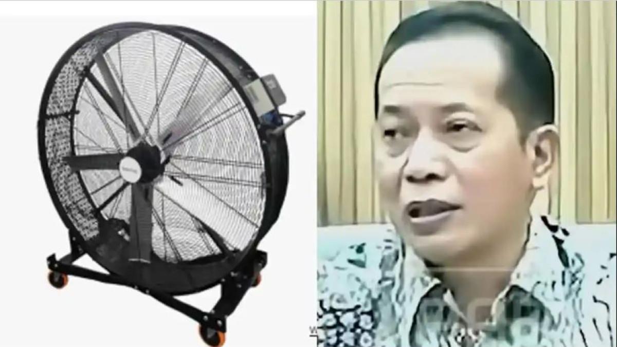 PENGADAAN KIPAS ANGIN - Kipas angin Imatsu MDF (KIRI). Menteri Koperasi Ferry Julianto (KANAN). Pemerintah Beli Kipas Angin Rp 1,8 Triliun untuk Koperasi Desa, DPR : Anginnya Bisa Hempas Tikus