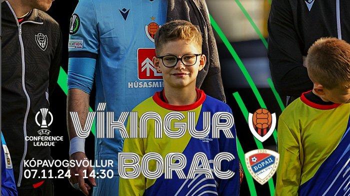 Vikingur R vs Borac BB UEFA Conference League 2024 Kamis 7 November 2024