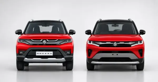 maruti brezza old vs new maruti brezza old vs new