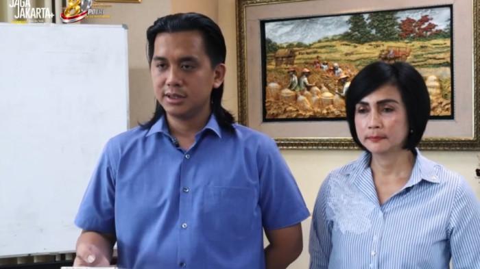 DUGAAN PENCULIKAN - Kasat Reskrim Polres Metro Jakarta Pusat, AKBP Roby Hery Saputra, Kasat Res PPA PPO, Kompol  Rita Oktavia Shinta membeberkan dugaan penculikan yang dialami atlet golf.