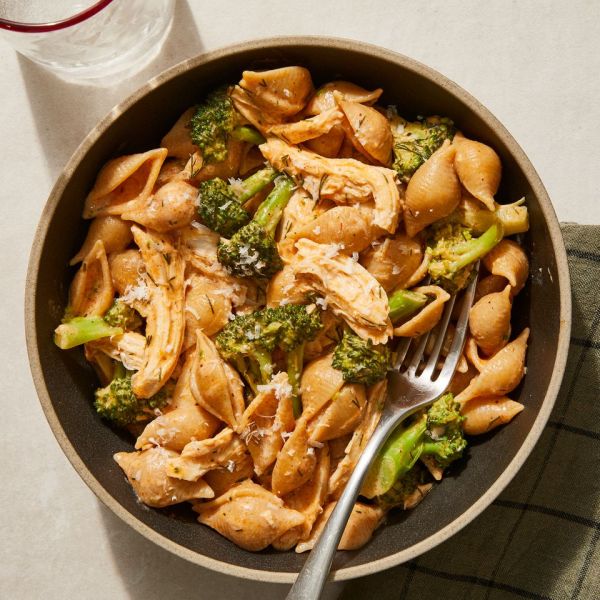 One-Pot Chicken & Broccoli Pasta Credit: Jennifer Causey