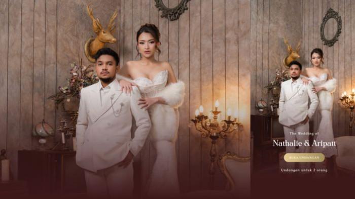 NIKAH - Undangan pernikahan Nathalie Holscher dan Arief Fadli alias Aripat.