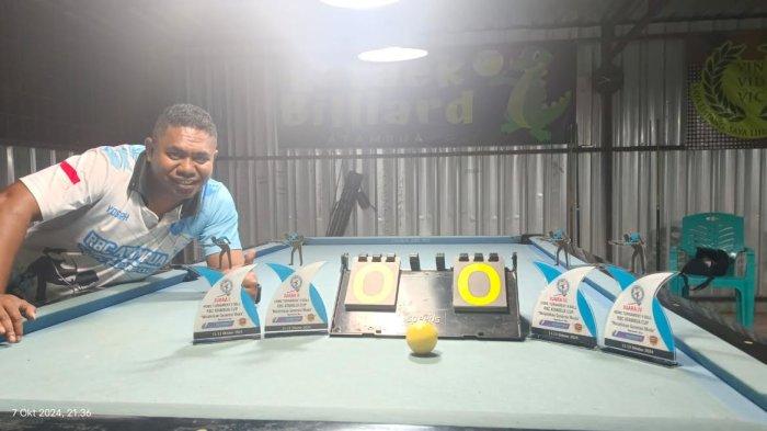 Manager Racel Billiard Club (RBC), Yoseph Pito Atu.  