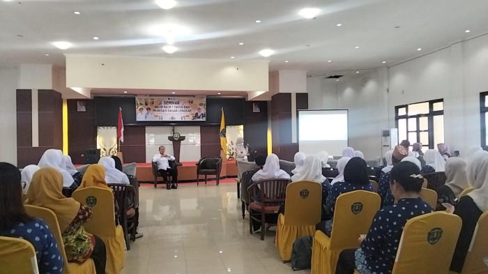 PENTINGNYA IMUNISASI DAN PAUD - Pelaksanaan seminar peringati Hari Anak Nasional di Gedung PKK Bulungan, Jalan Kolonel Soetadji, Tanjung Selor, Kabupaten Bulungan, Kaltara, Rabu (22/7/2026). Kepala sekolah paud diedukasi pentingnya imunisasi dan PAUD.