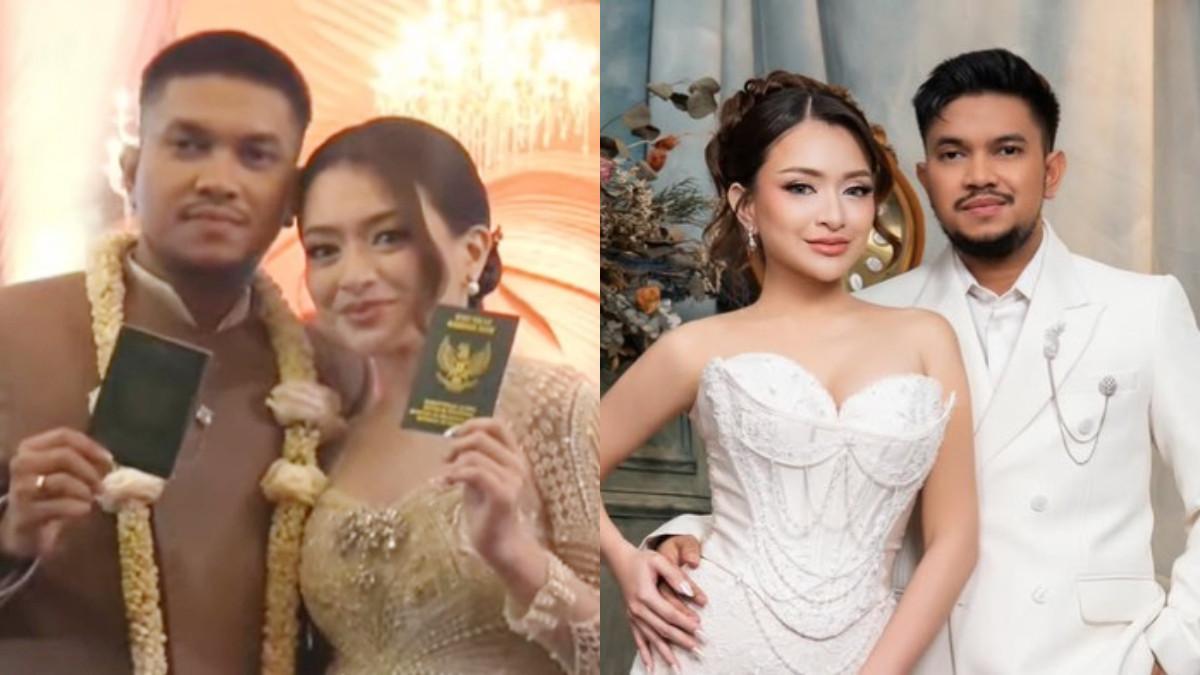 Akhirnya sah melepas status janda, Nathalie Holscher kini resmi menjadi istri Aripat.
