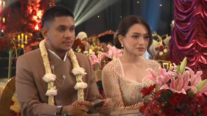 RESMI MENIKAH - Nathalie Holscher resmi melepas status janda setelah dipersunting Arief Fadli (Aripat), pada Rabu (22/7/2026), mas kawin berupa uang tunai Rp2.272.026
