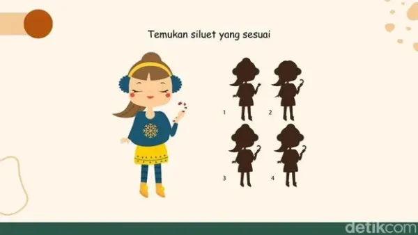 Tes Fungsi Otak! Tak Perlu Hitung-hitungan, Cukup Temukan Siluet yang Sesuai