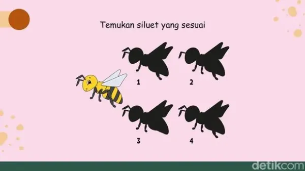 Tes Fungsi Otak! Tak Perlu Hitung-hitungan, Cukup Temukan Siluet yang Sesuai