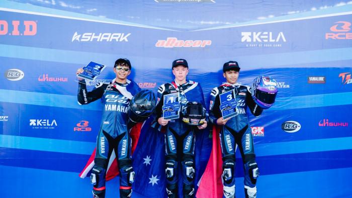 Berprestasi di R3 BLU CRU Asia-Pacific Championship Mandalika, Yamaha Racing Indonesia Buktikan Talenta Masa Depan