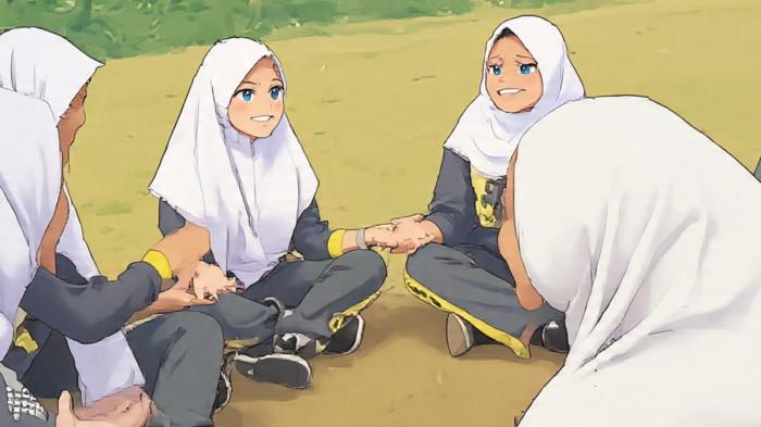 Cuplikan Video Praktik bermainan Kotak Pos yang di Edit Menjadi Desain Anime