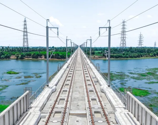 Bullet train rail corridor is special. (Photo: Indian Railways) Bullet Train Rail Corridor