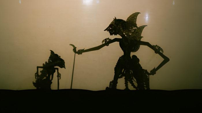 WAYANG KULIT- Ilustrasi wayang kulit yang merupakan bagian dari kesenian masyarakat Jawa.
