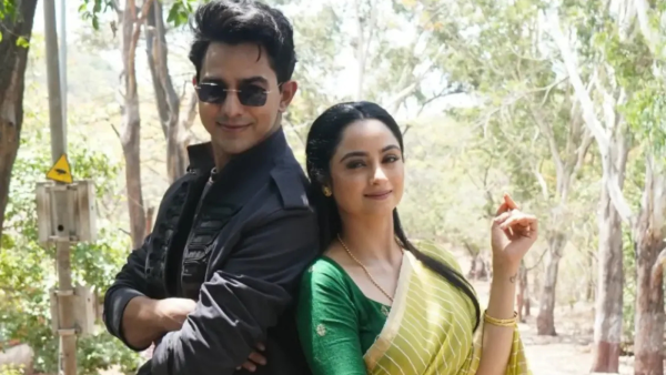 Rohit Chandel with Sairaab Co-Star Madirakshi Mundle