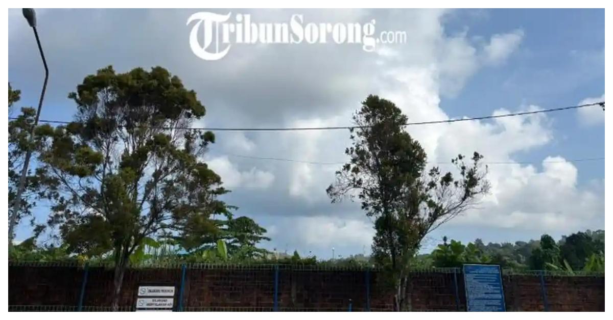 PRAKIRAAN CUACA - Cuaca cerah berawan pada Senin (20/4/2026) pukul 09.04 WIT di area Jl. Jend. Sudirman (SPBU Jalan Baru), Kota Sorong, Papua Barat Daya. BMKG memprakirakan, cuaca di Kota Sorong, Provinsi Papua Barat, diprediksi sebagian berawan dan udara kabur, pada Jumat (24/4/2026).
