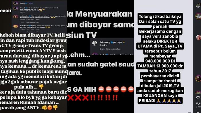 Pedangdut Inul Daratista, Baim Wong hingga Mak Vera mendadak membongkar masalah t