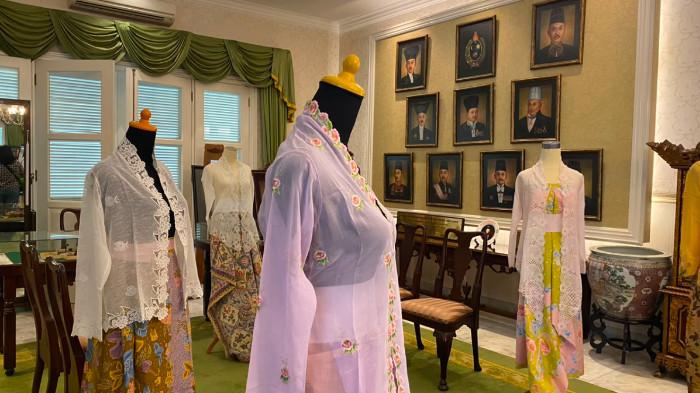 HARI KEBAYA NASIONAL - Beberapa koleksi kebaya yang dipamerkan dalam 