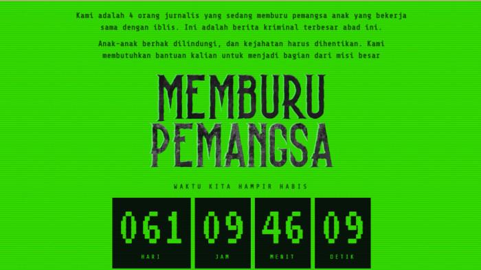 poster  film memburu pemangsa