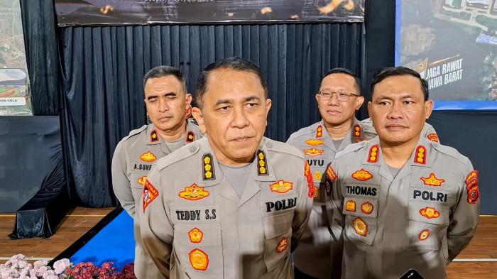 WAWANCARA - Karo Ops Polda Jawa Barat, Kombes Pol Teddy Suhendyawan Syarif saat ditemui seusai Tactical Wall Game (TWG) di SOR Gymnasium Si Jalak Harupat, Kabupaten Bandunh, Jumat (24/7/2026).