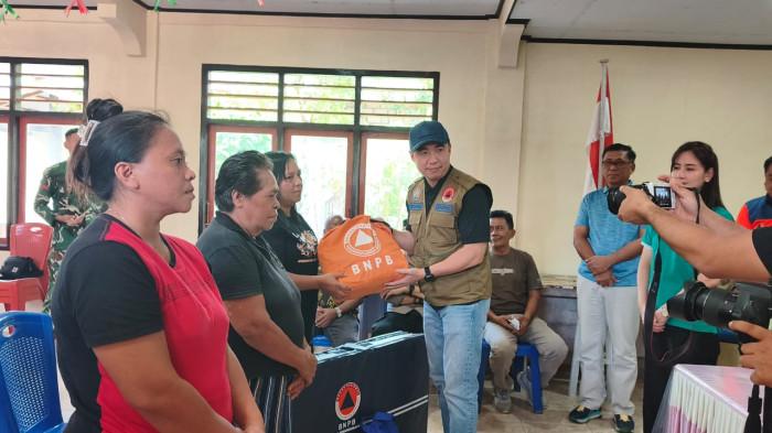 BANJIR - Bupati Kabupaten Kepulauan Sangihe, Michael Thungari, S.E., M.M., t09