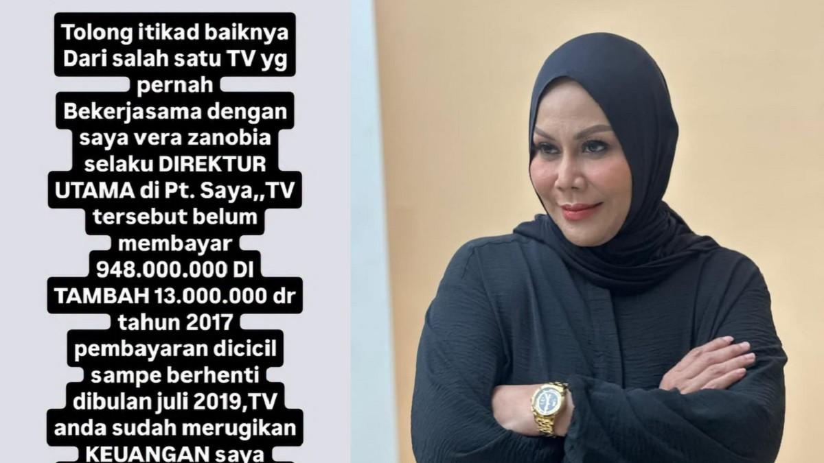 KABAR MAK VERA - Capture unggahan Instagram Mak Vera diambil pada Kamis (23/7/2026). Mak Vera tagih bayaran hampir Rp 1 miliar ke stasiun televisi