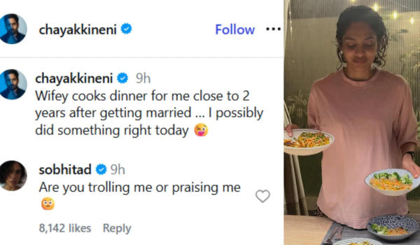 Naga Chaitanya praises wife's cooking