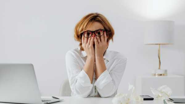 Woman In Stress Image