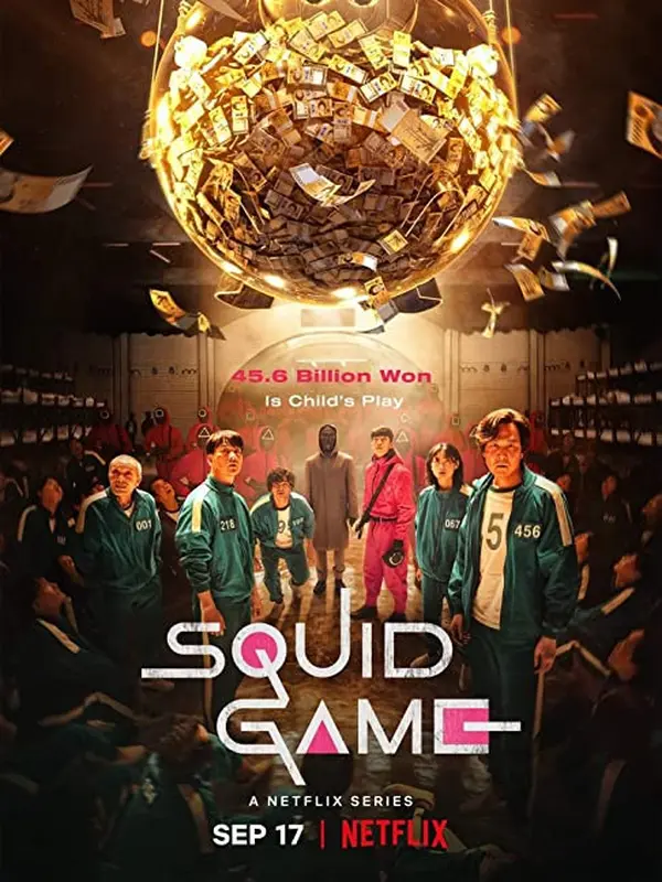 Poster serial Squid Game. (Foto: Dok. Netflix/ IMDb)